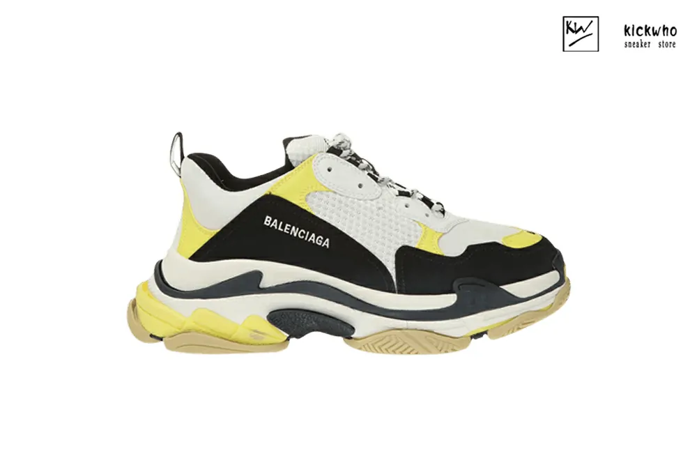 balenciaga triple s sneaker ''yellow black''