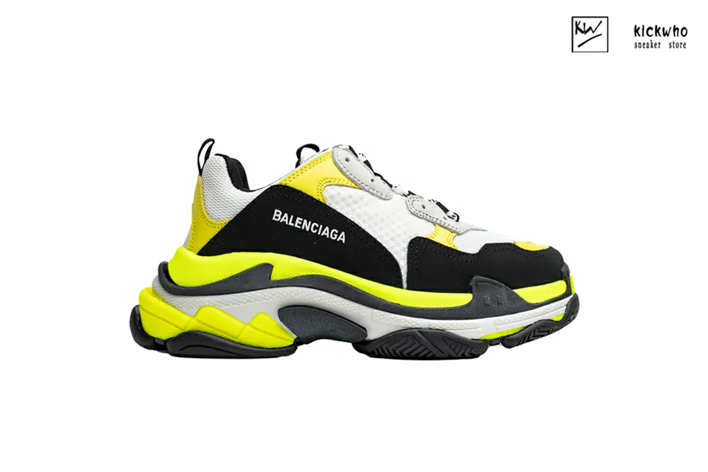 balenciaga triple s trainer ''yellow black''