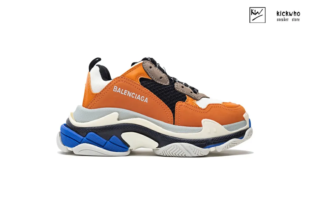 balenciaga wmns triple s trainer ''orange''