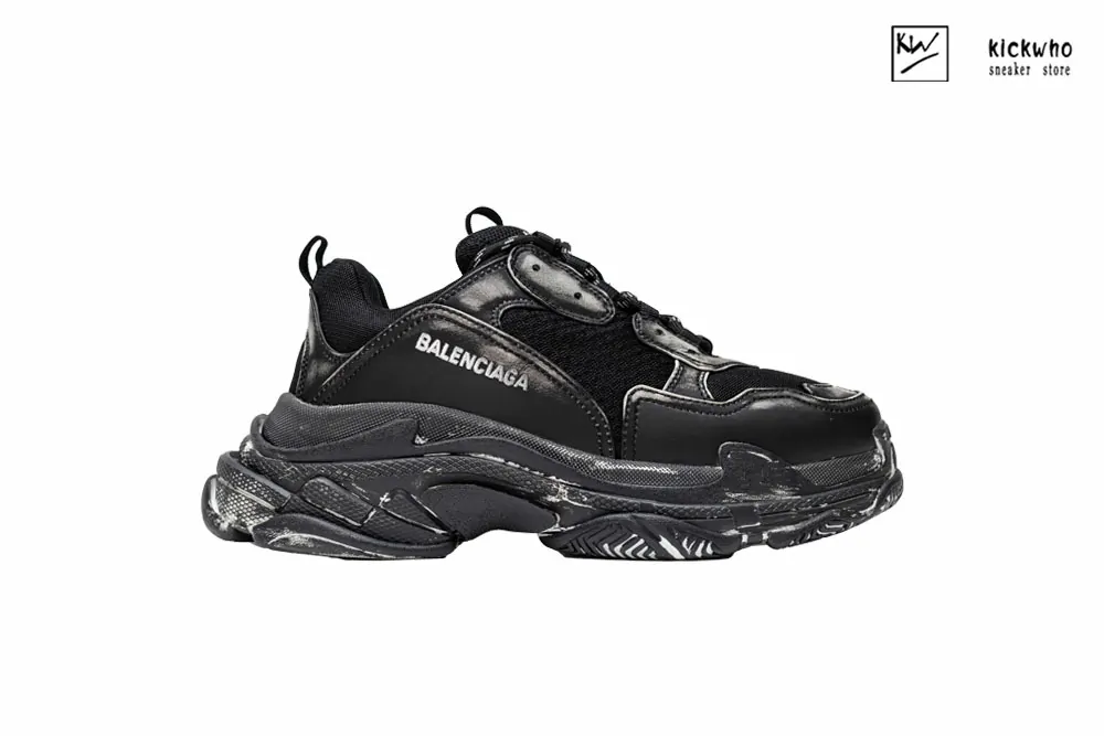 balenciaga triple s ''faded black''