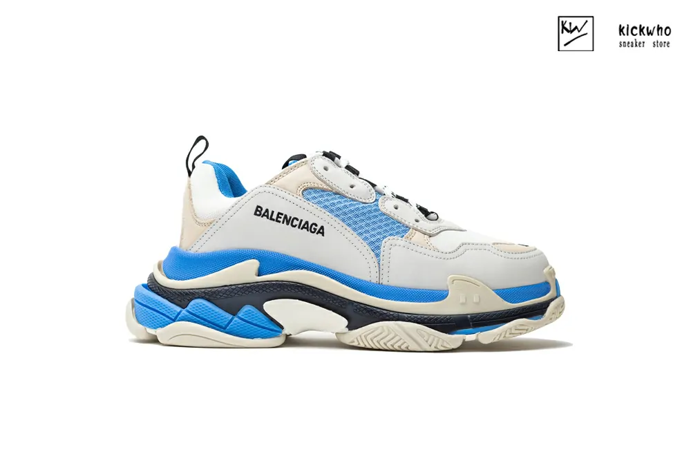 balenciaga triple s sneaker ''white blue''