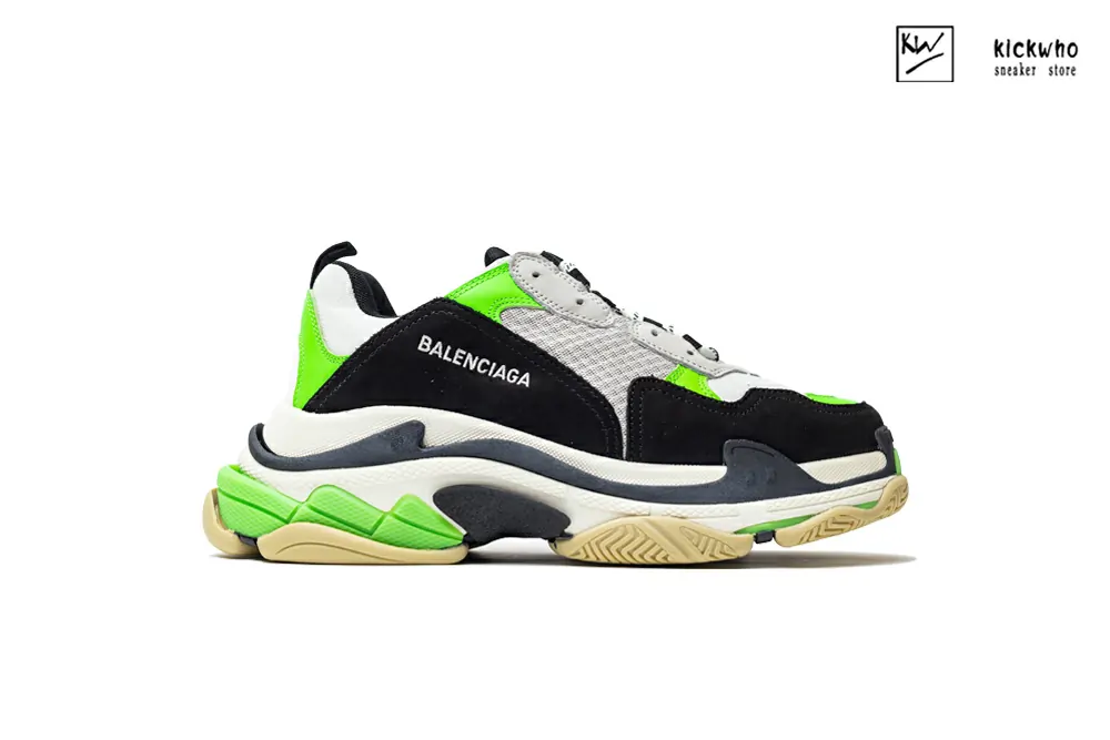 mr. porter x balenciaga wmns triple s trainer ''neon green'' 2018