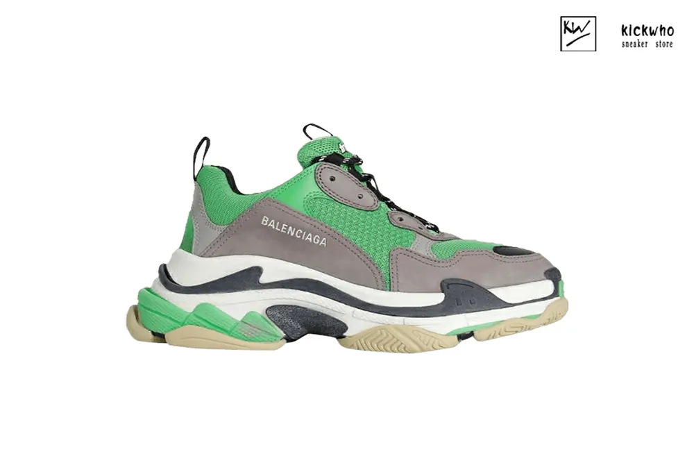 balenciaga triple s sneaker ''grey green''