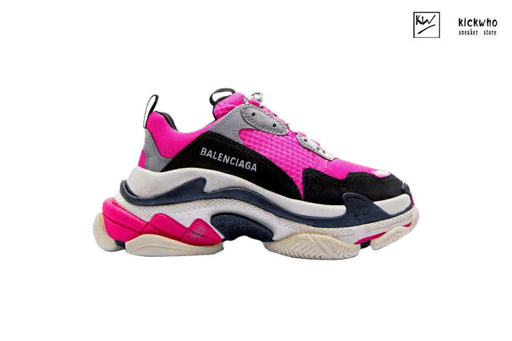 balenciaga wmns triple s ''fluo pink''