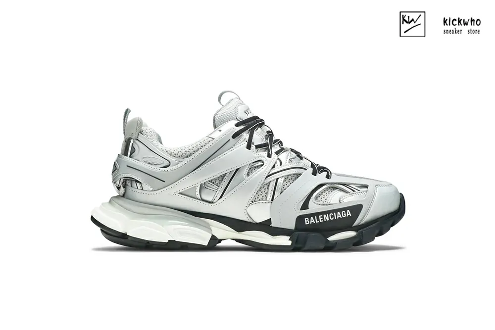 balenciaga track trainer ''metallic silver''