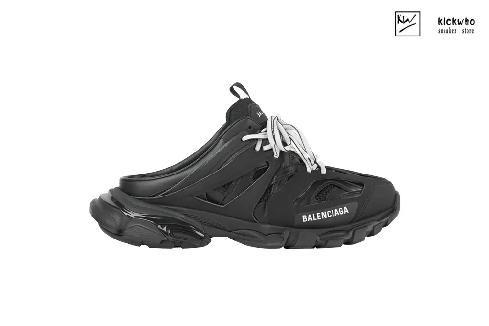 balenciaga wmns track mule ''black''