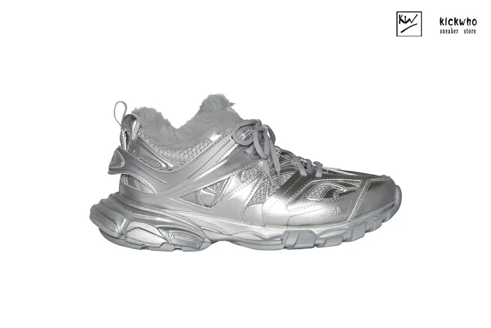 Ba*len*cia*ga track trainer ''silver'' plush grey