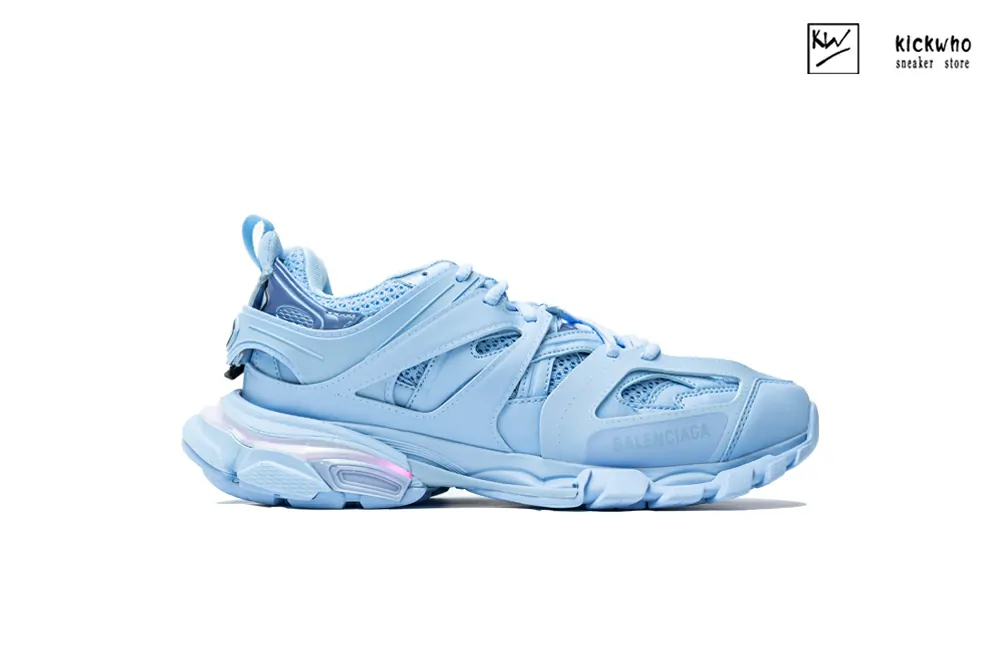 Ba*len*cia*ga track sneaker ''light blue'' with led only sell in the u.s. region