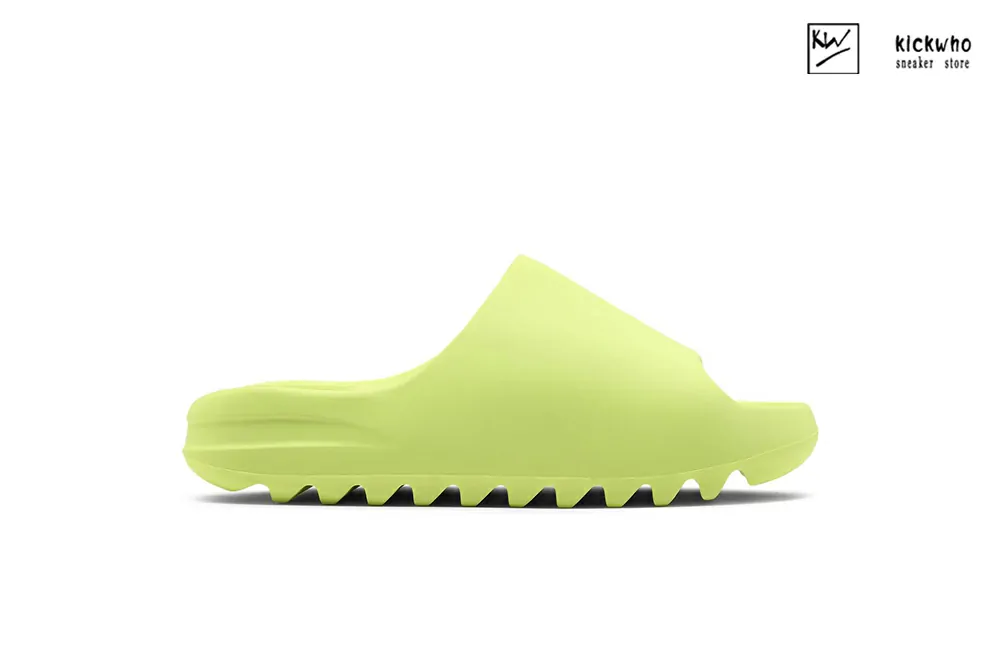 yeezy slide ''glow green''