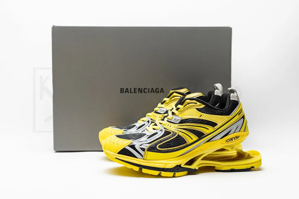 balenciaga x-pander yellow grey