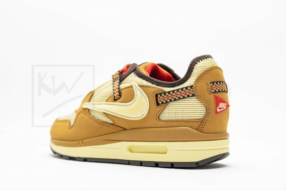 travis scott x air max 1 "wheat"