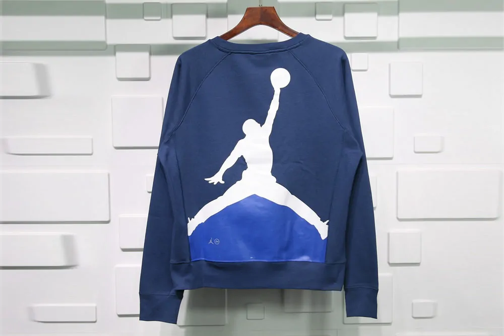 jordan x fragment crewneck sweatshirt blue