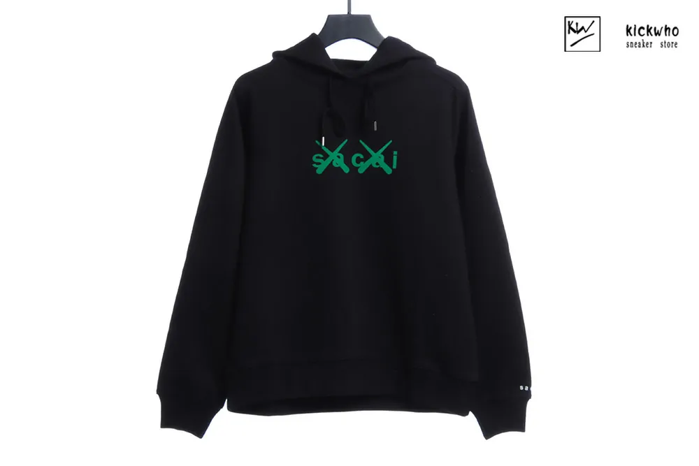 nike x sacai hoodie black