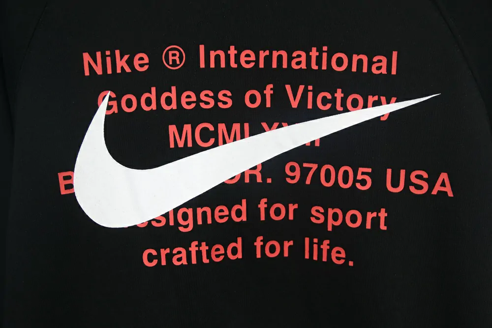 nike nsw swoosh pullover hoodie black