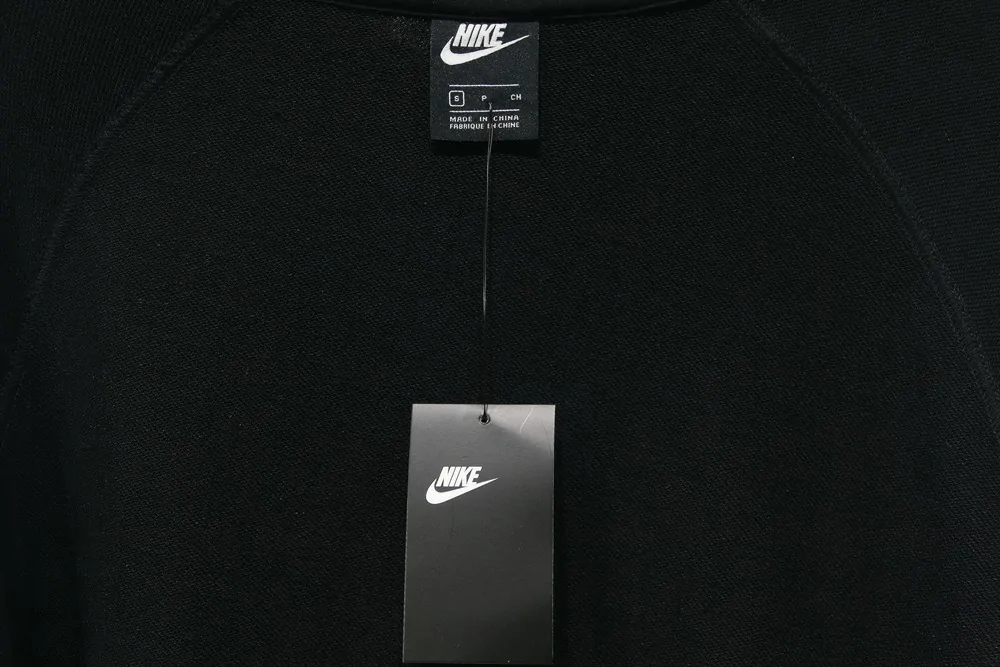 nike nsw swoosh pullover hoodie black