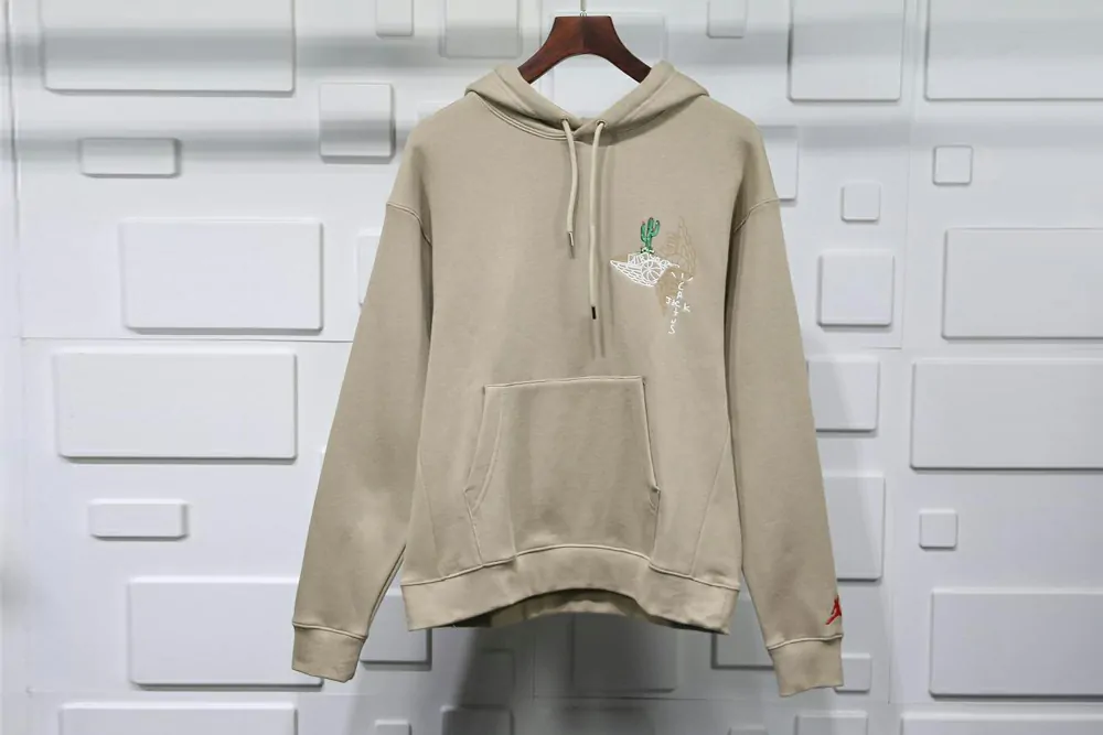 jordan x ts cactus hoddie