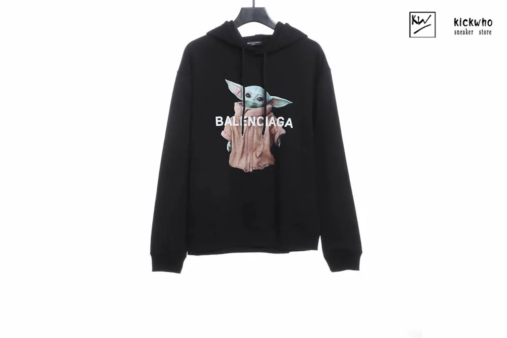 balenciaga baby yoda hoodie