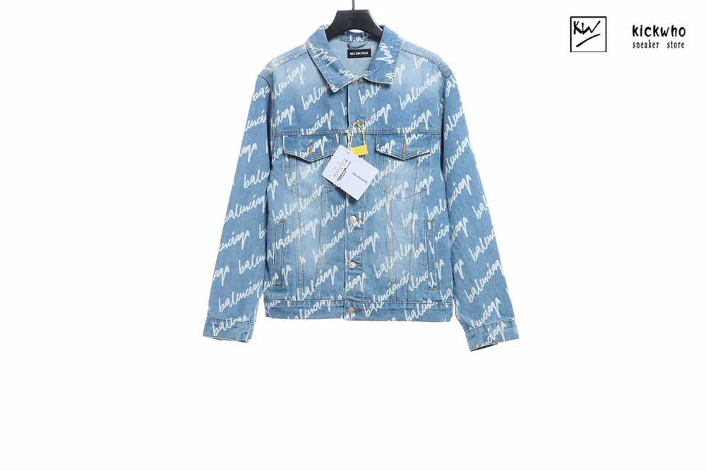 balenciaga painting barrage jacket