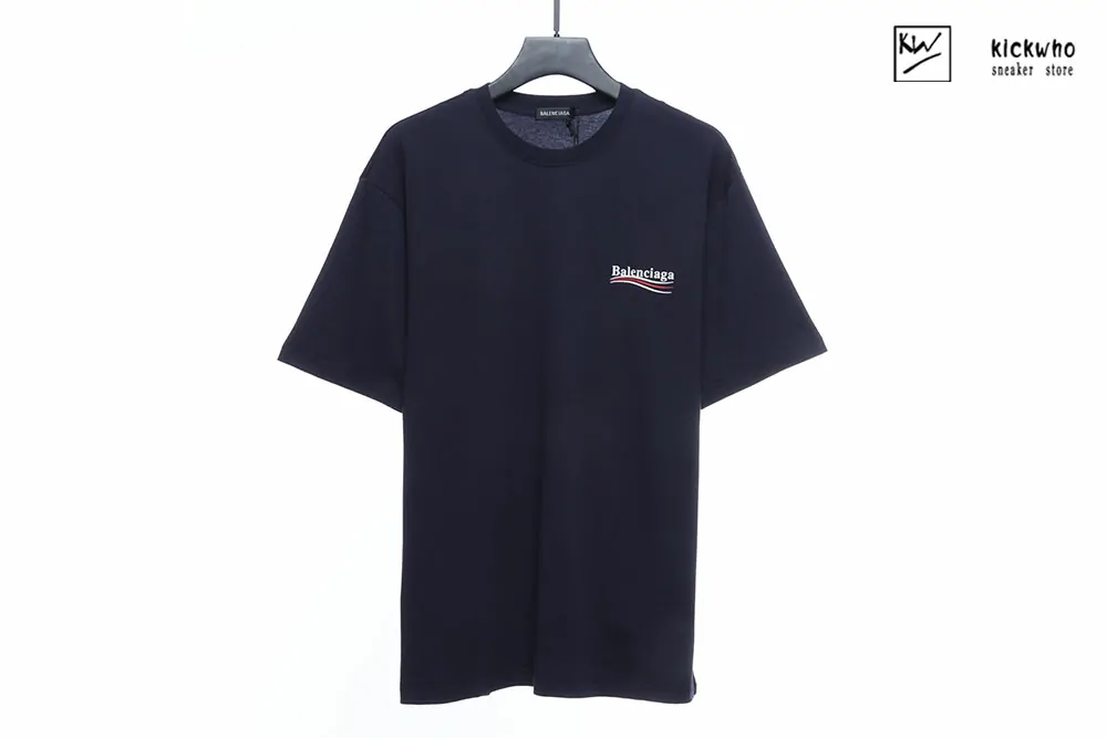 balenciaga cola t-shirt navy