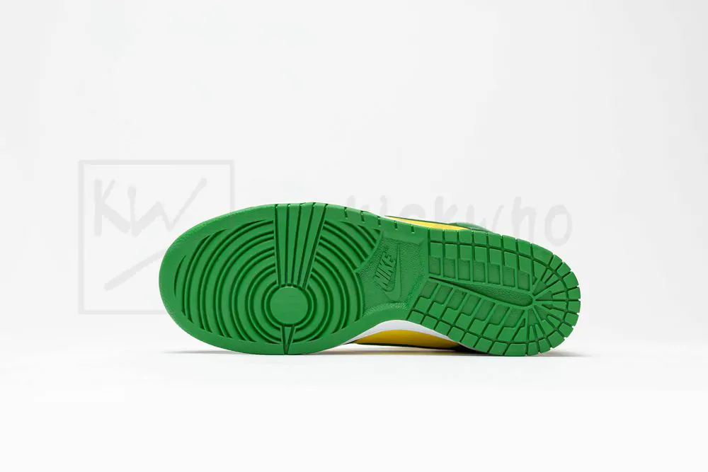 sup x nike sb dunk high by any means green yellow