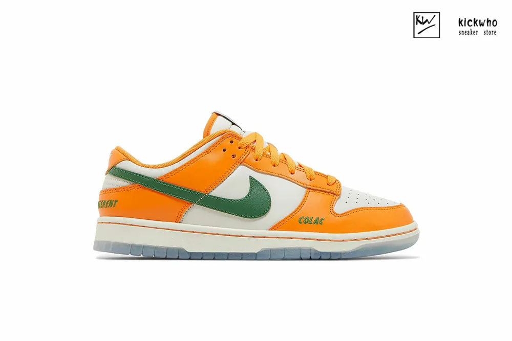 florida a&m university x dunk low ''rattlers''