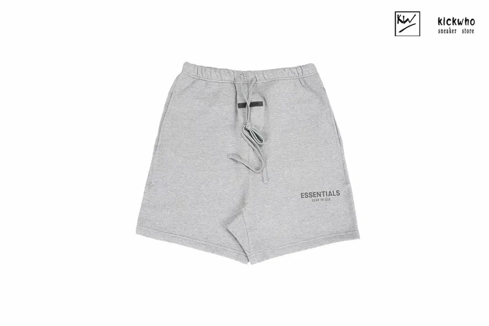 fog essential 21ss shorts oats grey