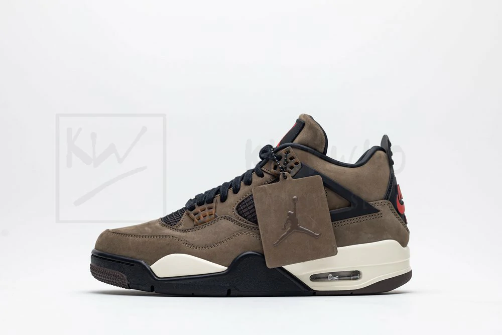 travis scott x air jordan 4 brown