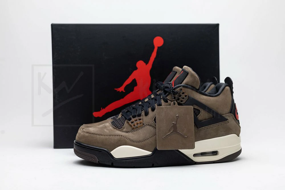 travis scott x air jordan 4 brown