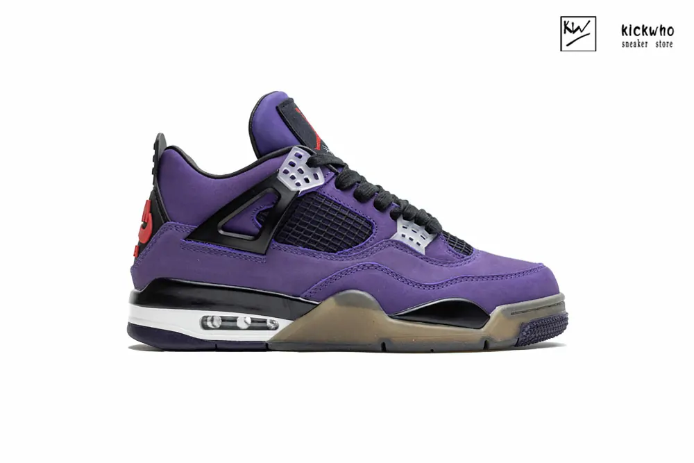 travis scott x air jordan 4 purple