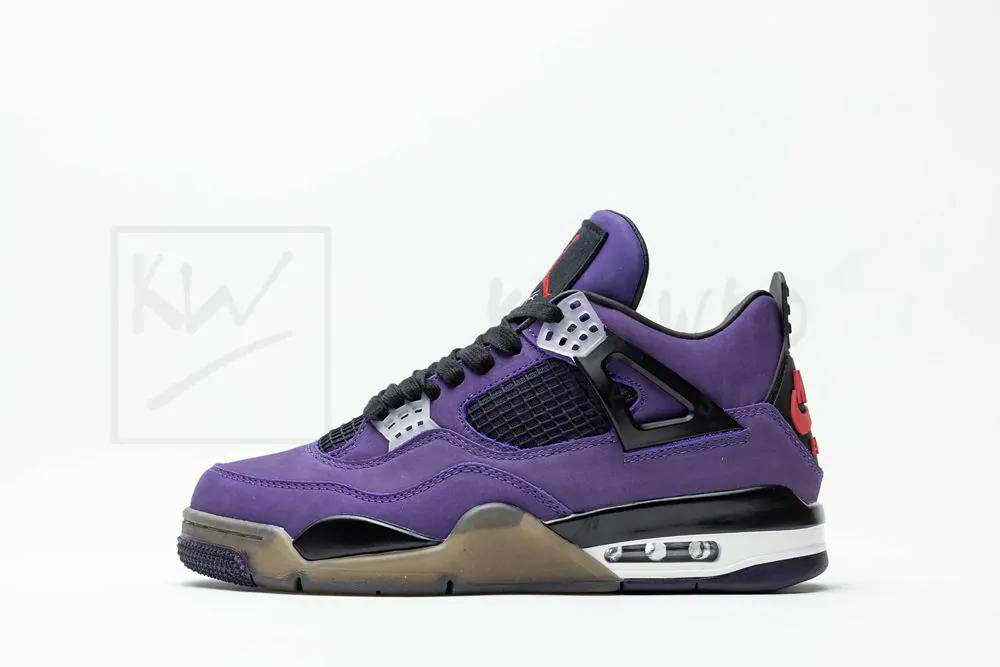 travis scott x air jordan 4 purple