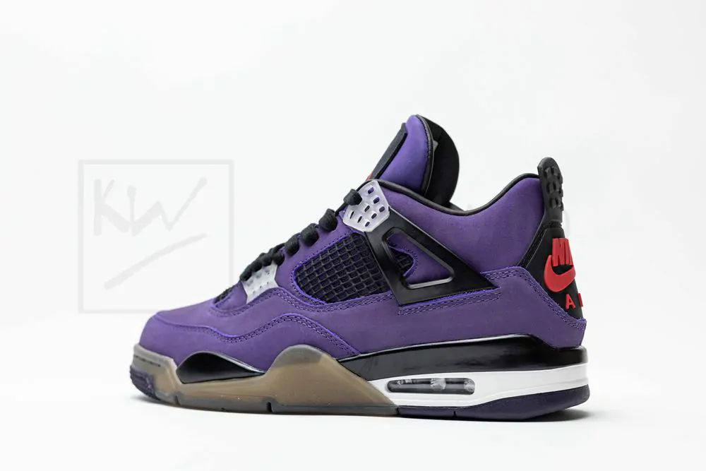 travis scott x air jordan 4 purple