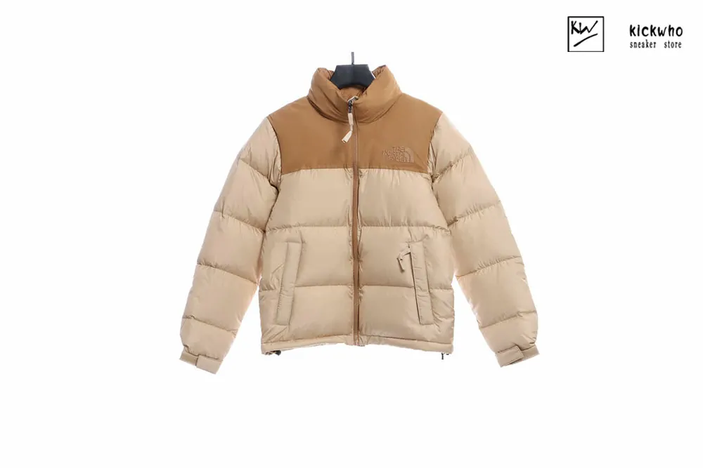 tnf 96 down coat wheaten