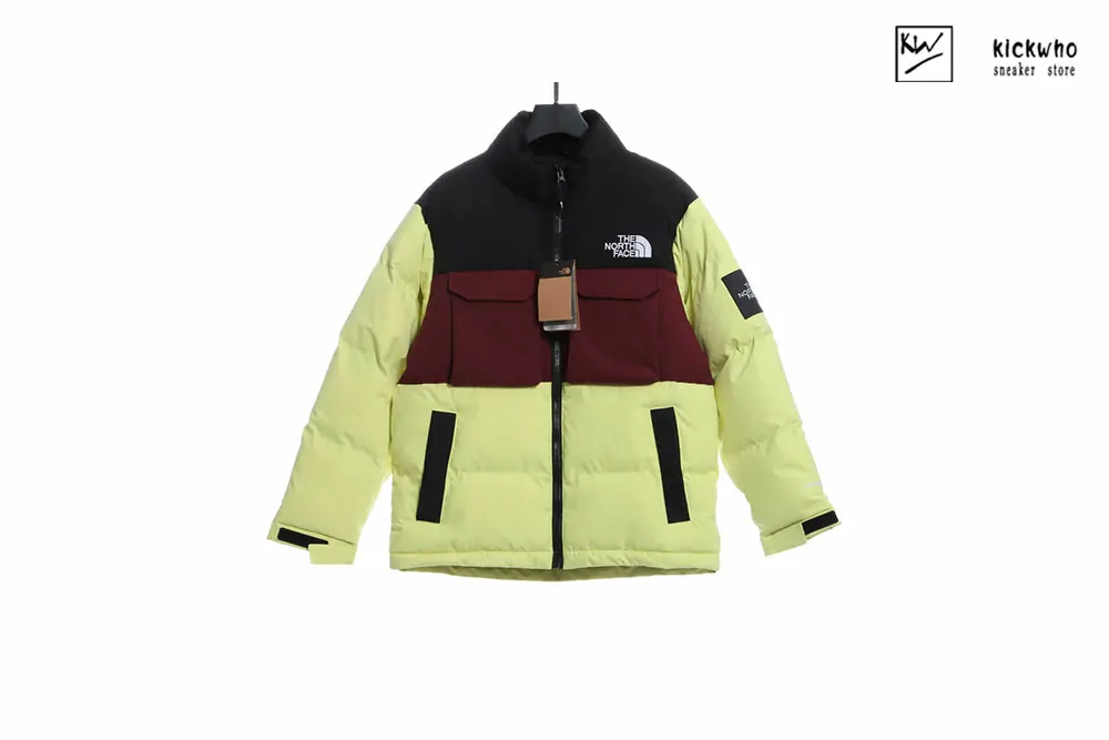 tnf pocket tooling down coat green