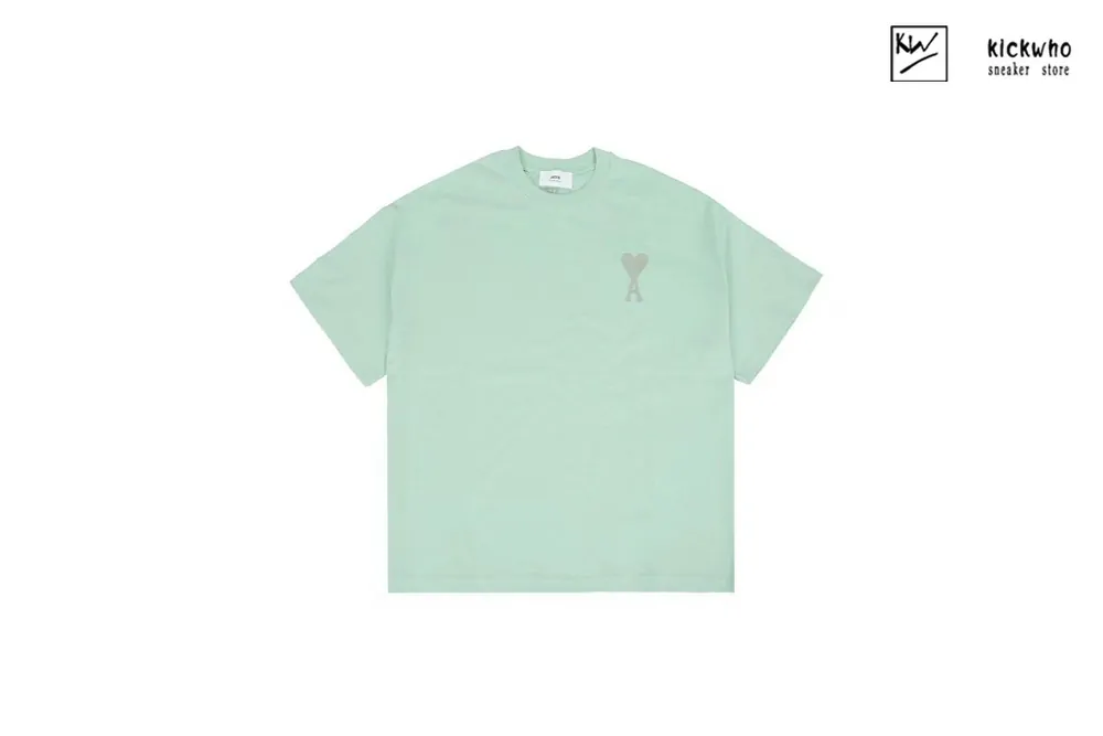 ami macaroon t-shirt green