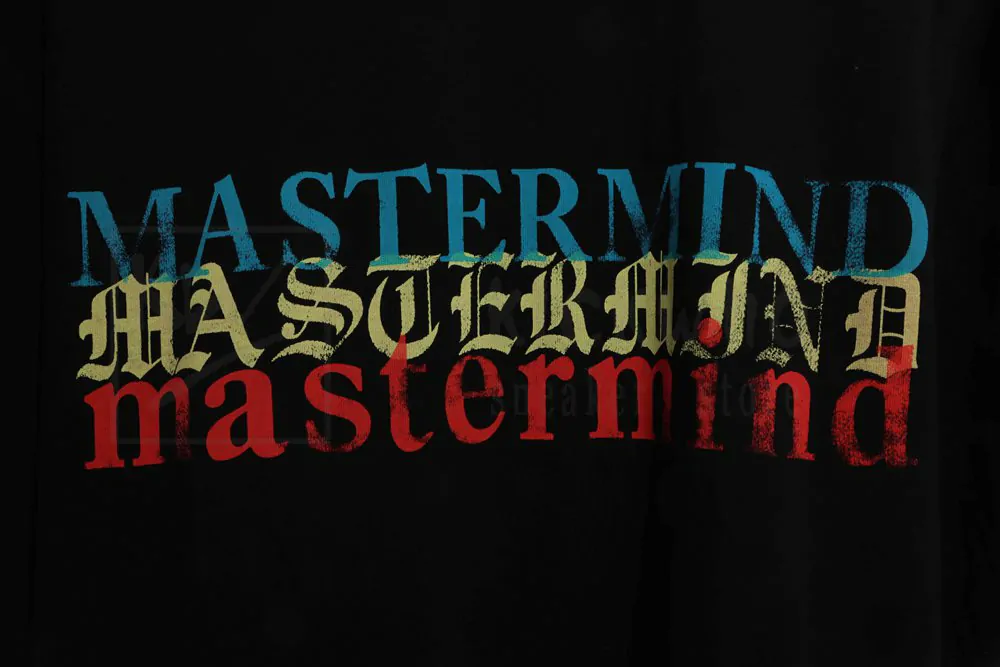 mastermind world faded tee