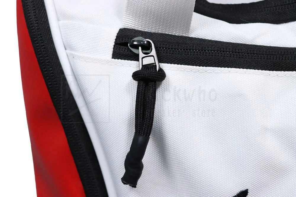 nike duffle bag white