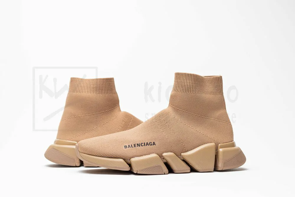 balenciaga wmns speed 2.0 sneaker lotus root powder