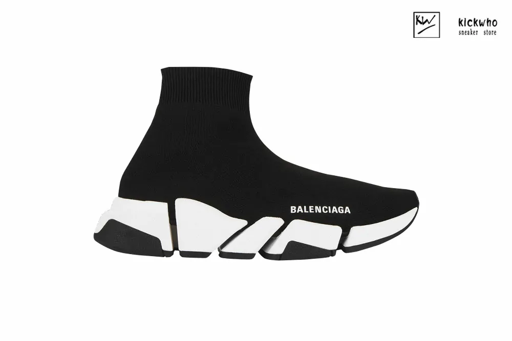 balenciaga wmns speed 2.0 sneaker ''black white''