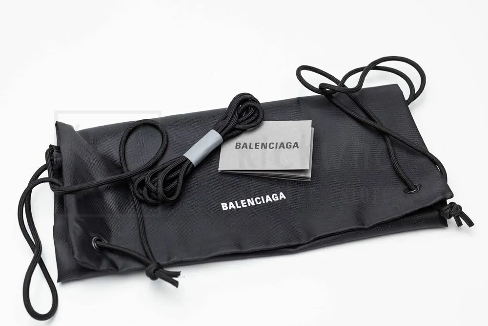 balenciaga triple s sneaker in leather black