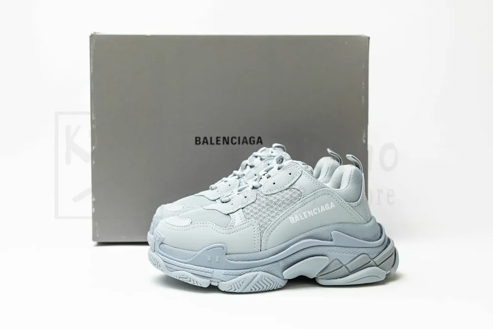 balenciaga triple s sneaker in sky blue