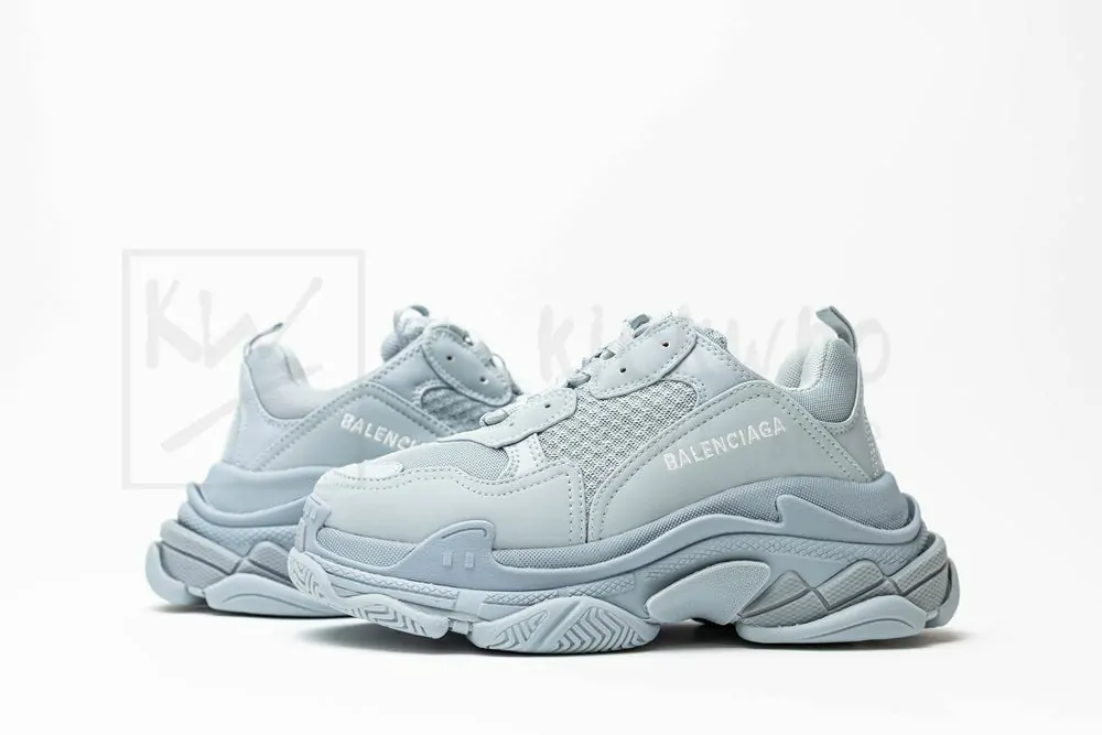 balenciaga triple s sneaker in sky blue