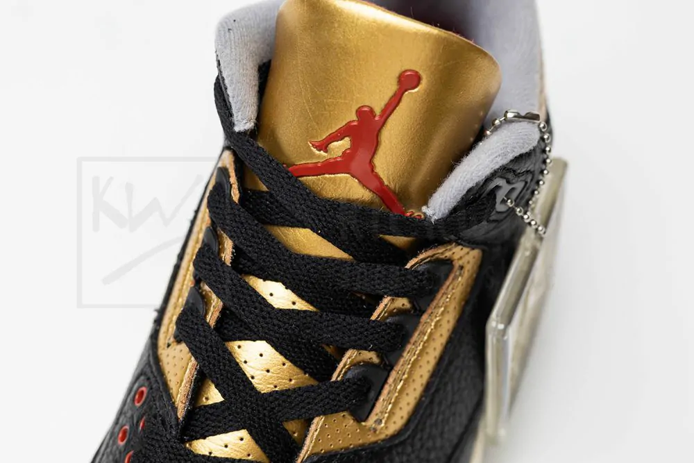 jordan 3 retroblack cement gold