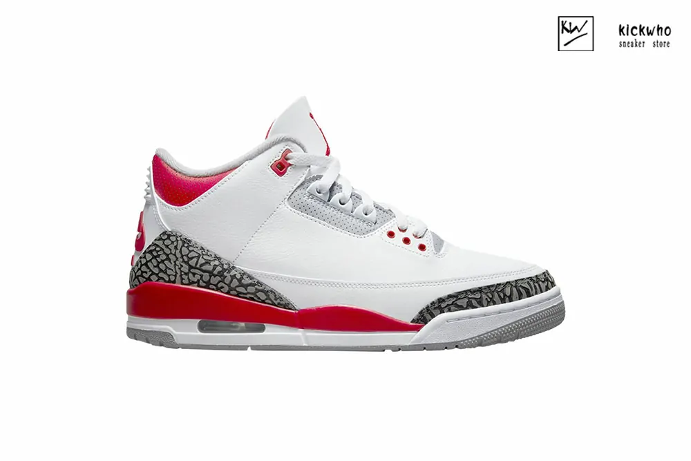 air jordan 3 retro ''fire red'' 2022