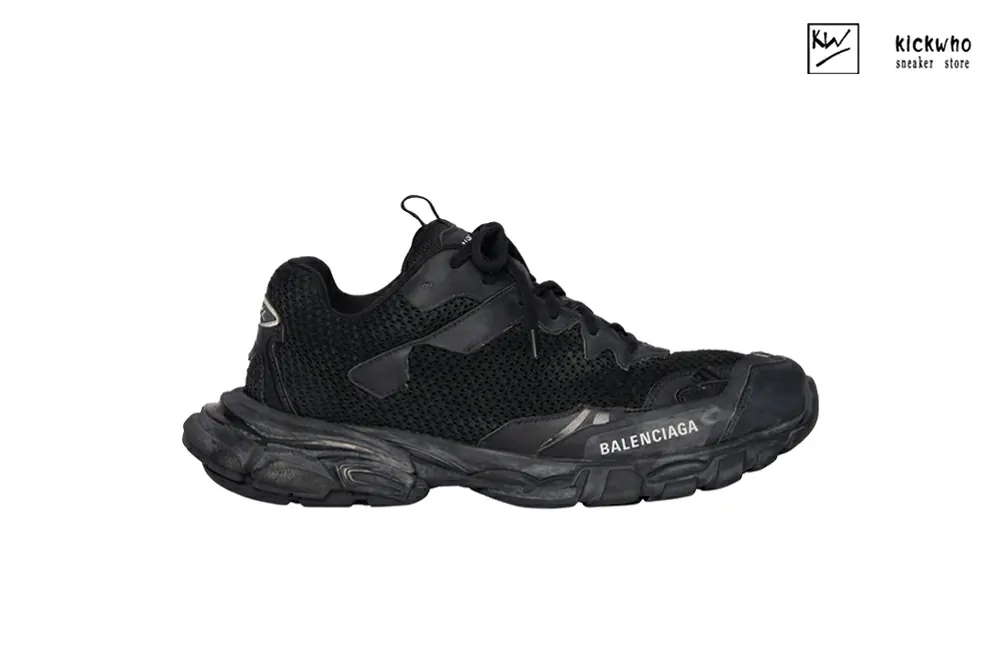 balenciaga track.3 sneaker in black