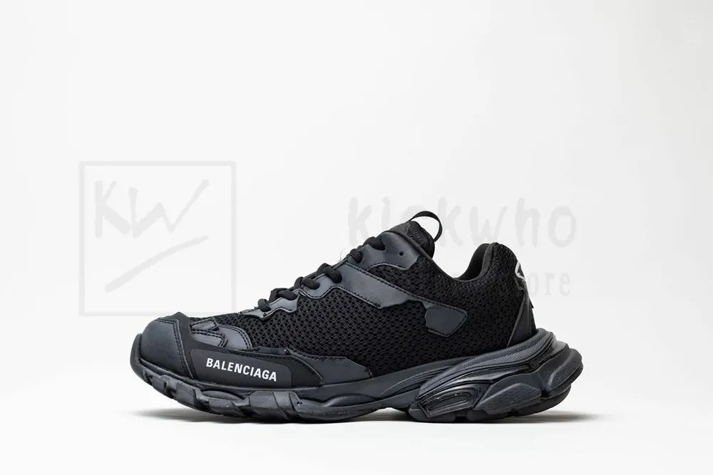 balenciaga track.3 sneaker in black