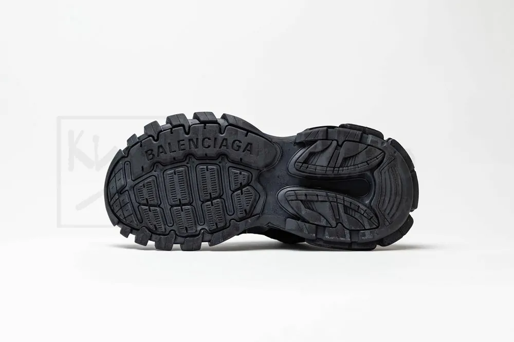 balenciaga track.3 sneaker in black