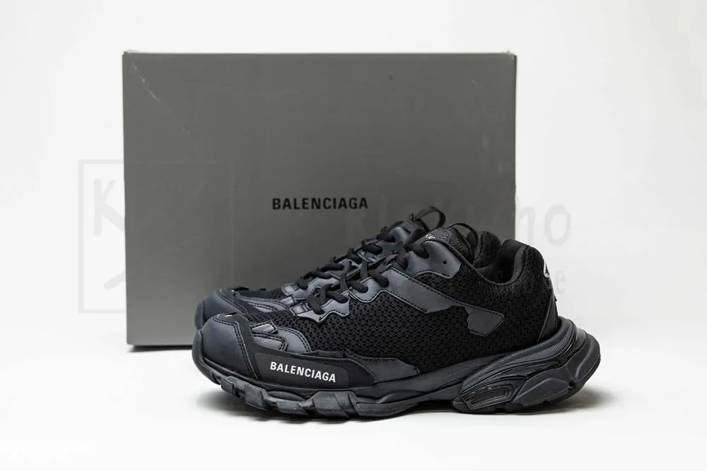 balenciaga track.3 sneaker in black