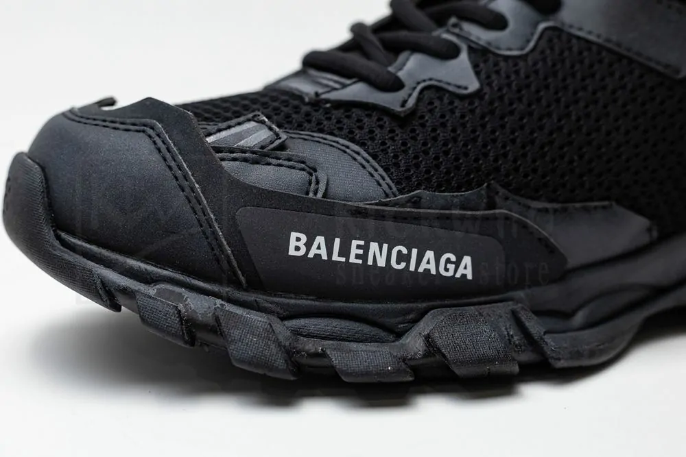 balenciaga track.3 sneaker in black