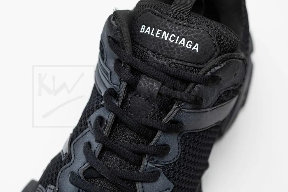 balenciaga track.3 sneaker in black