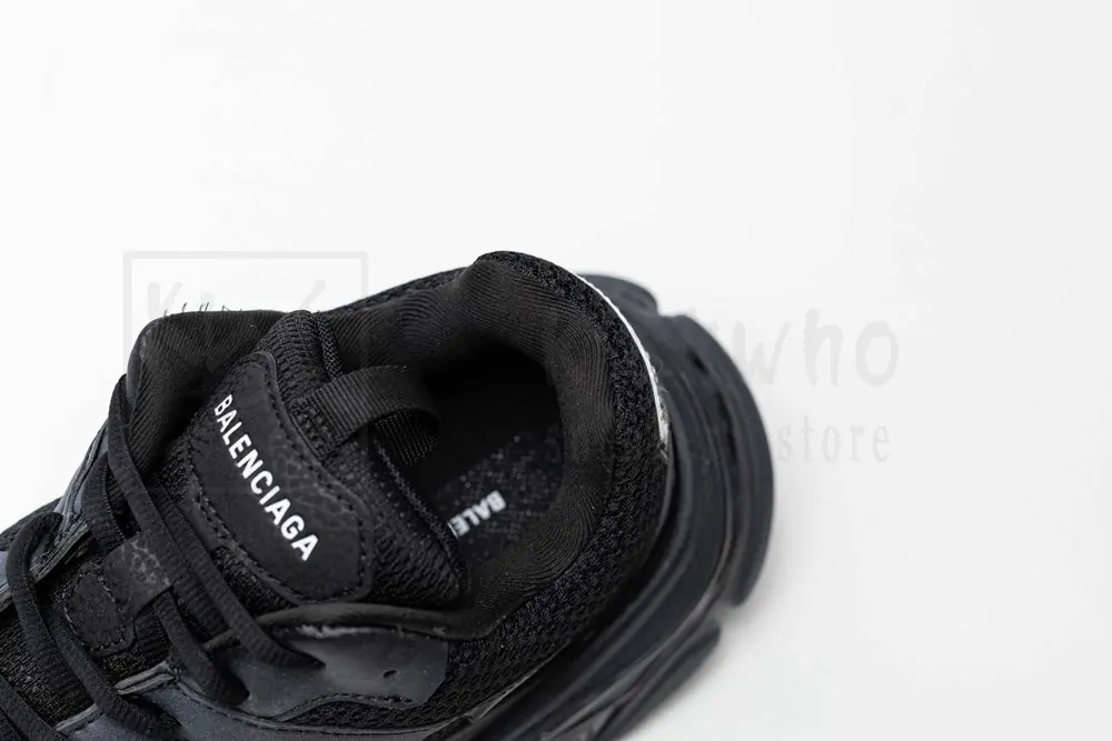 balenciaga track.3 sneaker in black